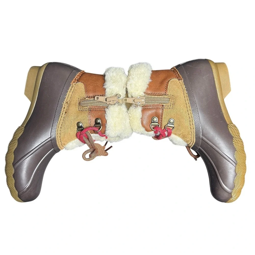 NEW Sperry Top Sider Alpine Saltwater Kids Cozy Lined Duck Boot Size‎ 11